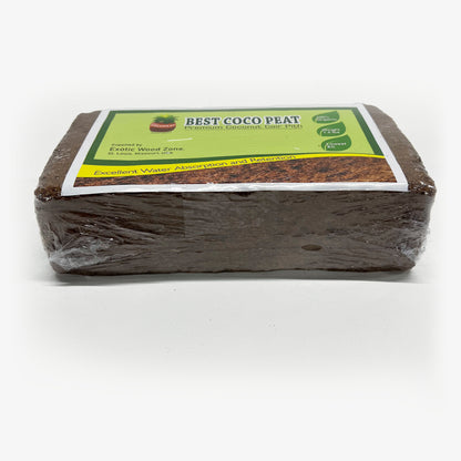 Best Coco Peat -Premium Coir Pith 650g/1.4 Lbs, Lowest EC & Ph Value, 100% Organic