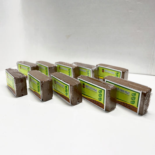 Buy Premium Coco Peat Bricks – 10 Pack, Low EC & pH | BestCocoPeat.com